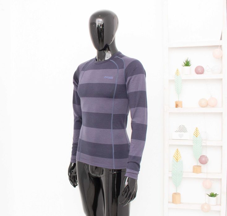 Bergans мъжка блуза 100% от мериносна вълна дълъг ръкав термо бельо S