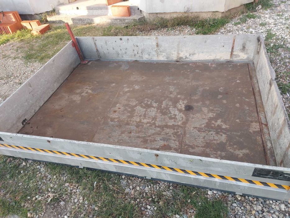 Bena basculabila cu cilindru si obloane  aluminiu