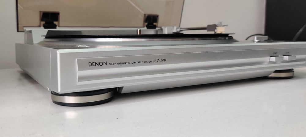 Denon pick-up DP 29F fully automatic turntable sistem platan vinil