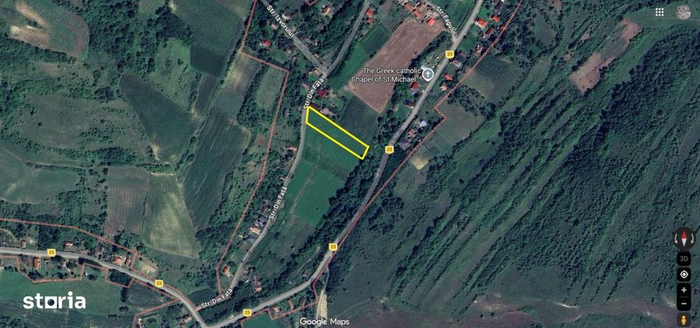 Teren intravilan 1900 mp, TAGA  sat NASAL, pretabil constructie, zona
