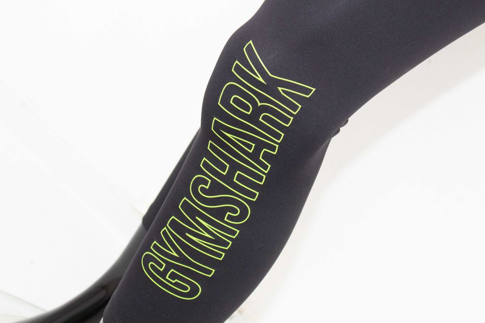 Gymshark оригинален дамски черен клин висока талия за фитнес XS