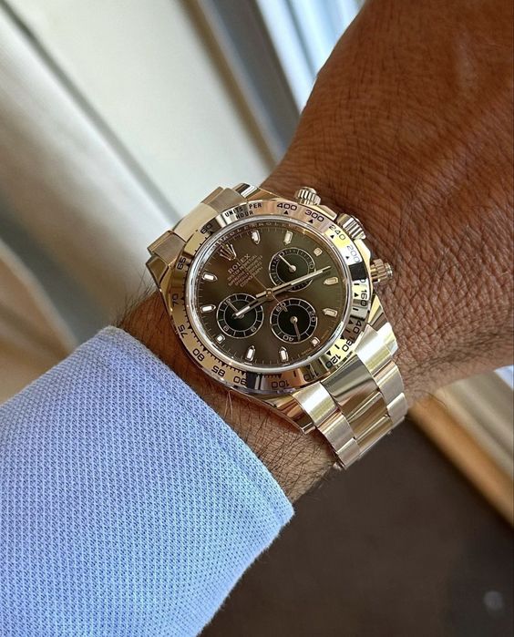 Rolex Daytona Chocolate ETA 4130 + NFC Card