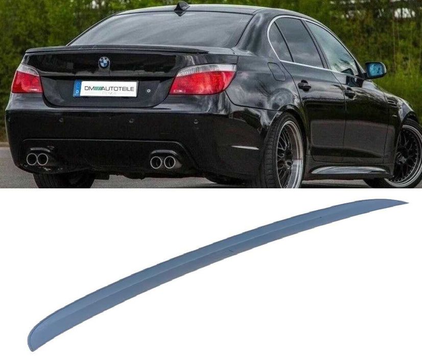 Спойлер БМВ Е60 Лип Голям BMW E60 Багажник lip