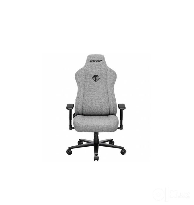 } Кресло AndaSeat Novis XL льняная ткань серое