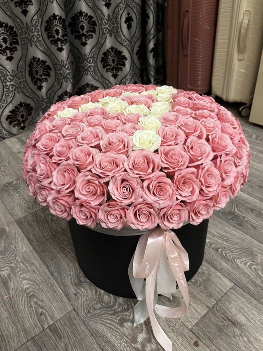 Букет из мыльных роз