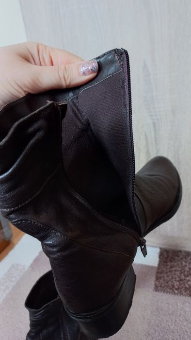 Боти ест.кожа 37н. кафеви