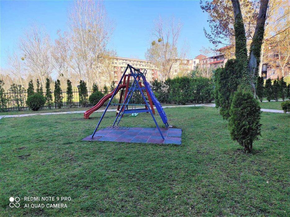 ТОП ОФЕРТА / Студио с голям двор, в  компекс Вип Парк, Слънчев бряг