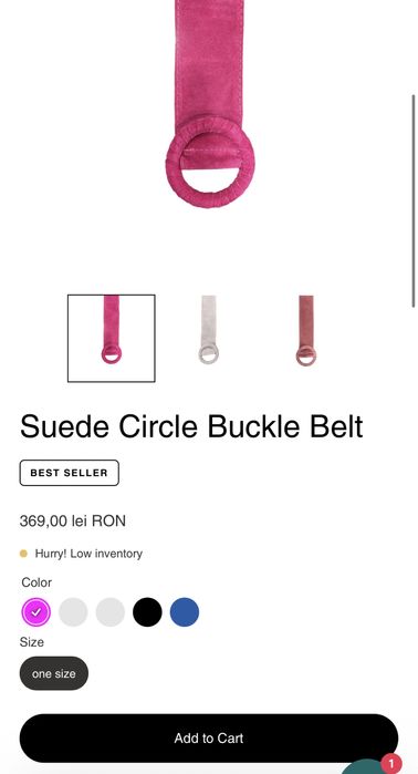 Curea roșie lata stil Cartier leather belt noua