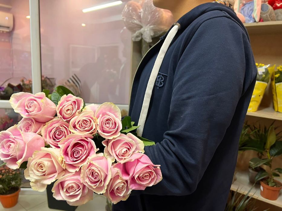 Свежие розы в наличии