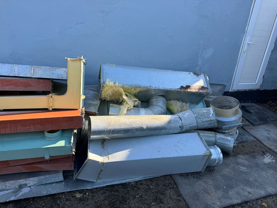 Трубы под вентилляцию