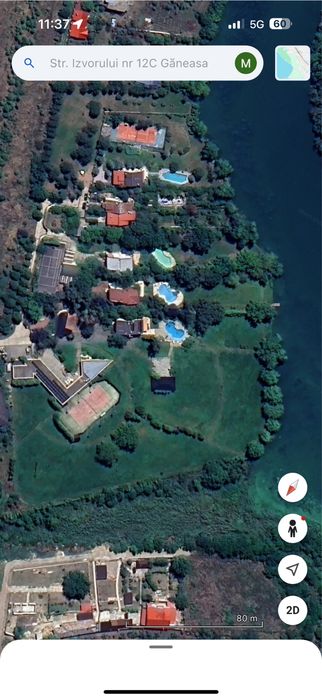 Teren plus casuta lemn langa lac Ganeasa 1000mp