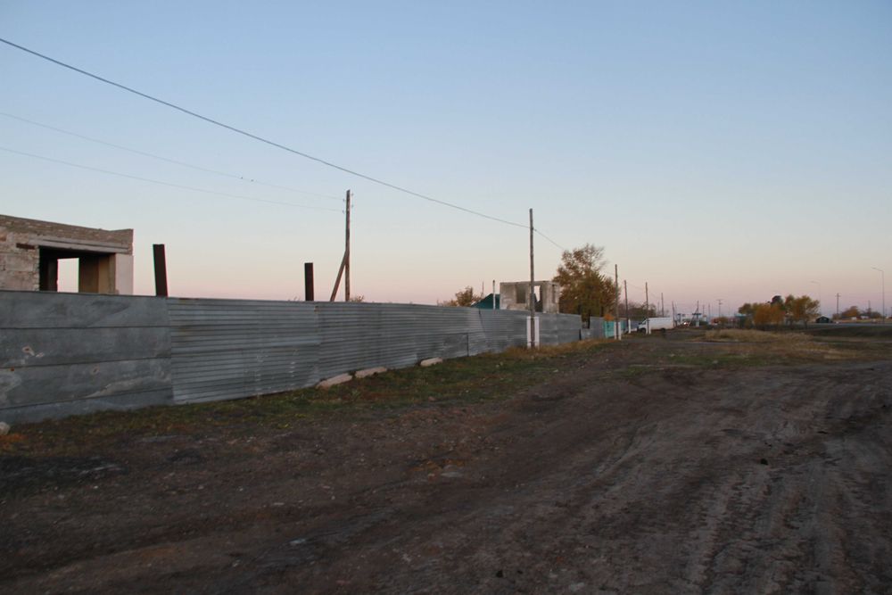 Недостроенное здание СТО