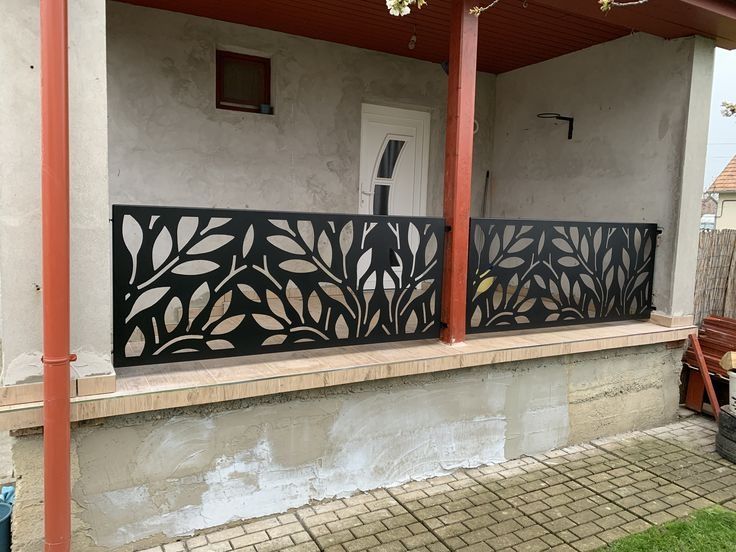 Balustrade si Garduri set Poartă decupat la CNC