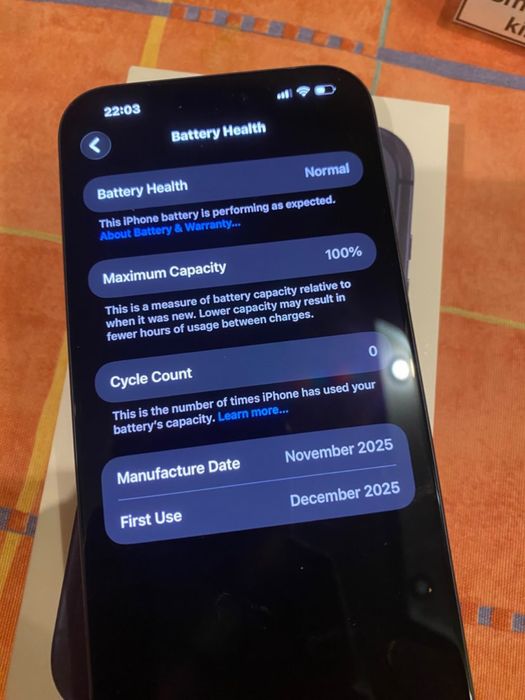 Iphone 17 pro max NOU !