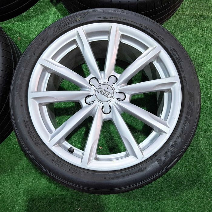 5 Roti,jante R18 aluminiu 5x112 Audi Originale 18" 4F0601025CP,A3,A4,A6- REZERVA separat,4+1