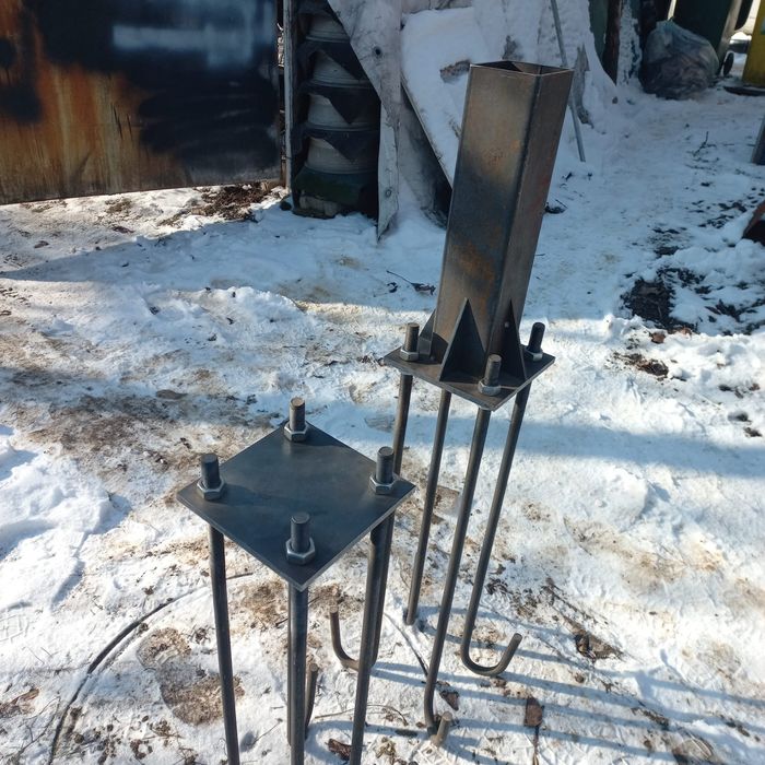 Placi flanșe stâlpi hala