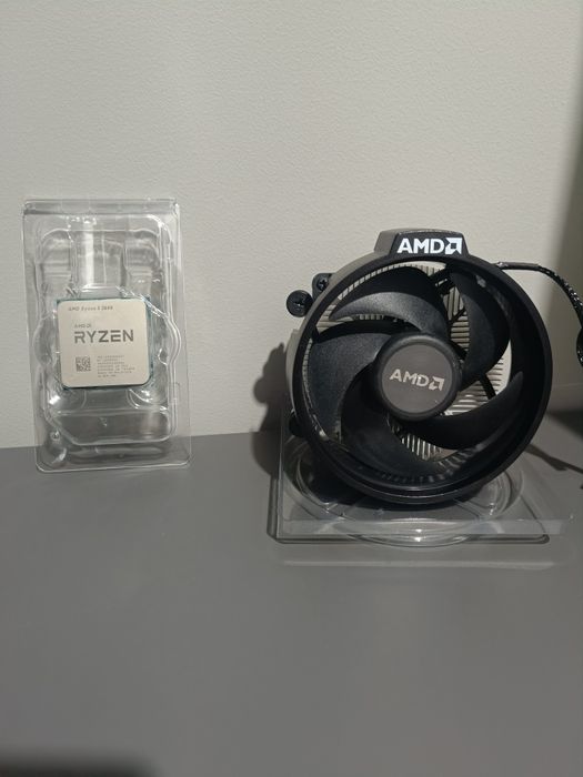 procesor AMD ryzen 5 3600 + cooler box