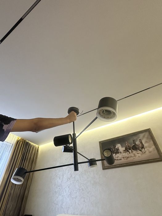 Светодиодная люстра!