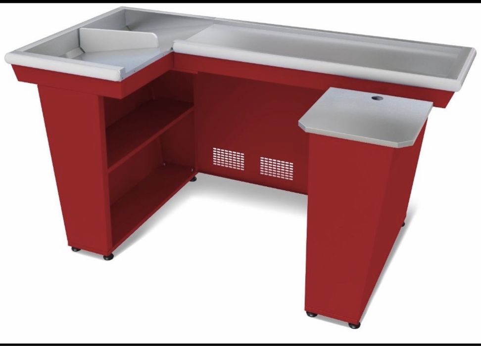 Кассовые боксы для магазинов кассовый стол на заказ касса с лентой