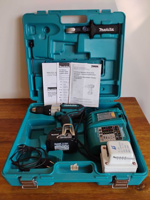 Makita акумулаторна ударна бормашина 18V
