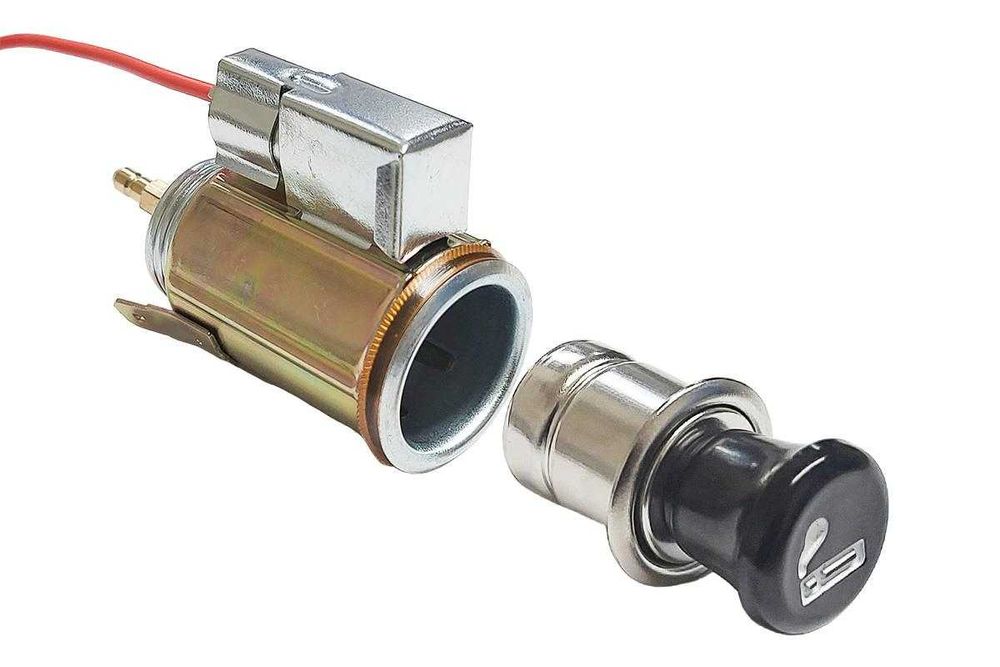 Универсална автомобилна запалка ретро стил 12V