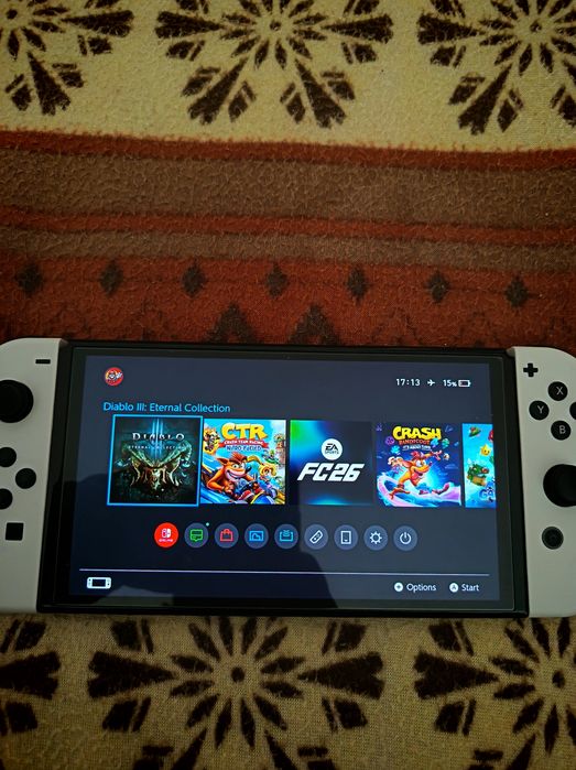 Nintendo switch oled 256 GB Kingston speed card