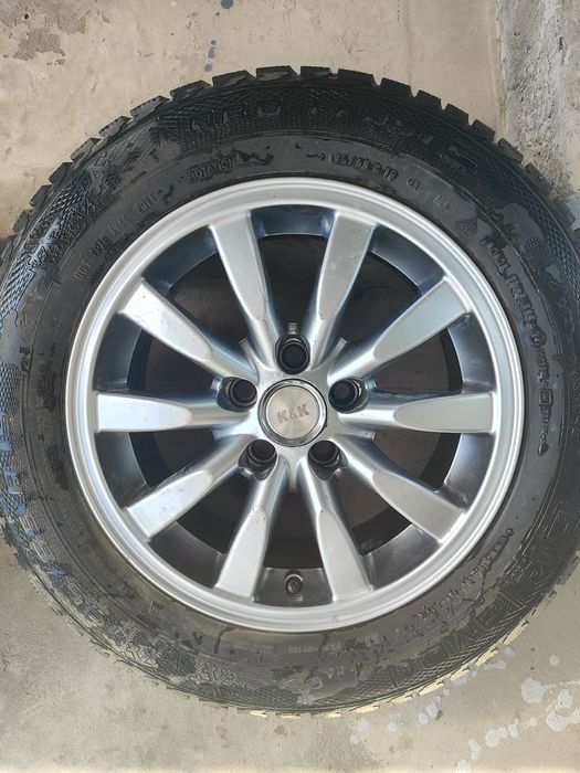 Зимние шины с титановыми дисками