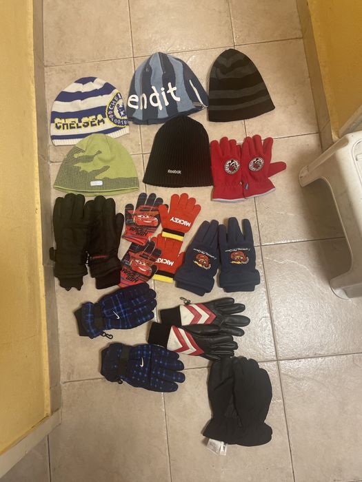 Nike, adidas, the north face, Oneil, spiderman и др шапки и ръкавици