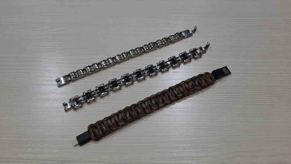 Браслет мужской металлический