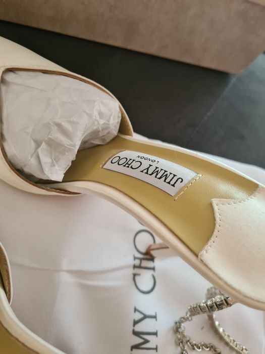 Sandale Jimmy Choo Saeda - satin/ptemium/full pack