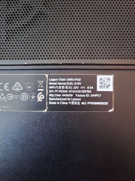 Lenovo Legion Y540-15IRH-PG0