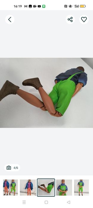 Păpuși Barbie Ken articulati mtm