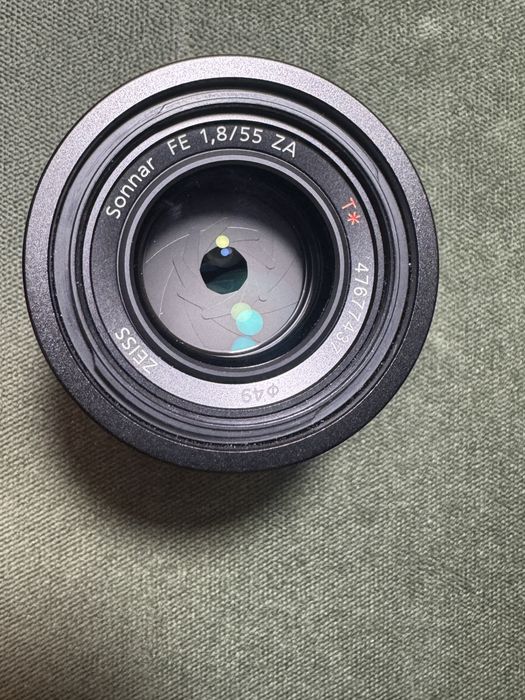 Vand Obiective Sony Zeiss Sonnar T 55mm 1.8 . Si sony 35 mm 1.8 Full frame  ambele montura sony e.