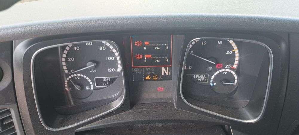 Mercedes actros 430 cp 2015 530000 km variante schimb