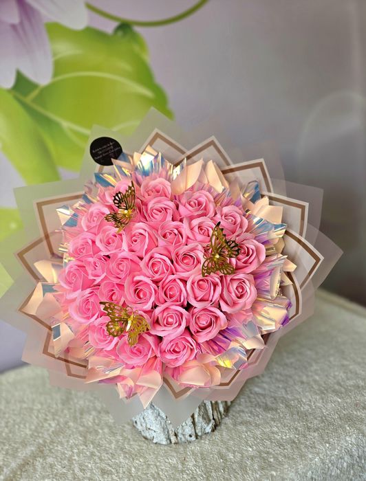 Buchete trandafiri de sapun