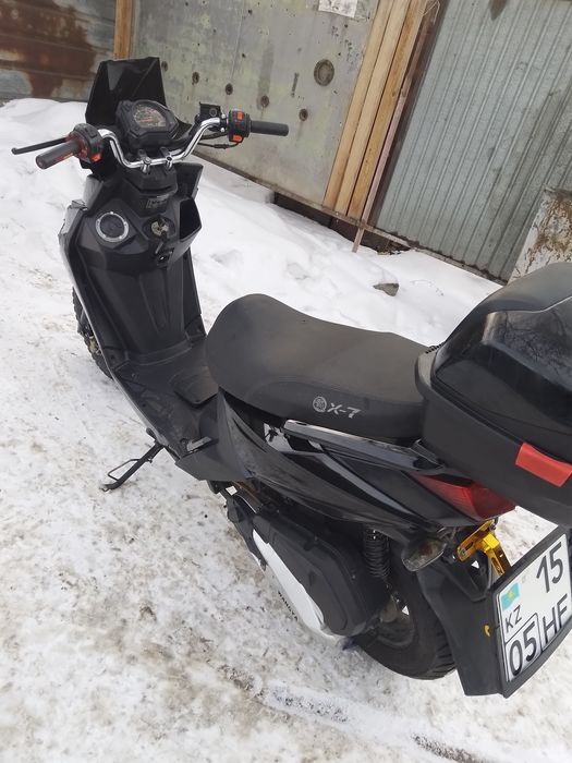 Мопед самурай на учете