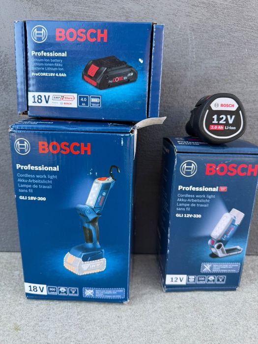 Bosch lanterna pe acumulator