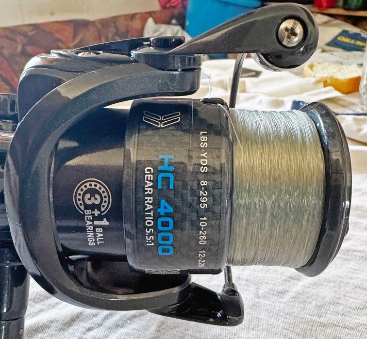 Риболовна макара Kaida HC4000 с байтрънър - нова