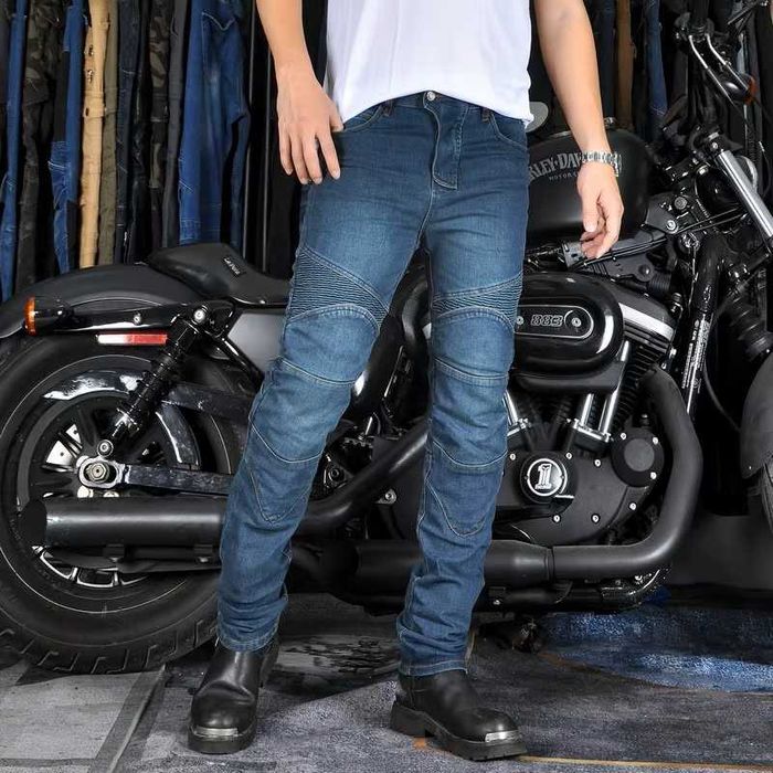 Pantaloni Moto cu protectii
