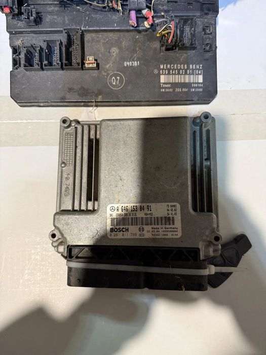 ecu calculator motor mercedes vito 2.2cdi a6461530491 0281011789 edc16c2