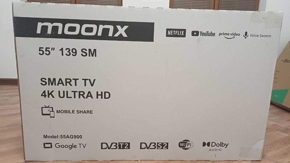 Телевизор MOONX 43 и 55