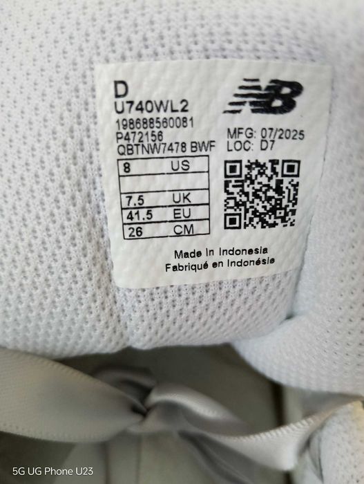 New Balance 740-42н.Оригинални Нови