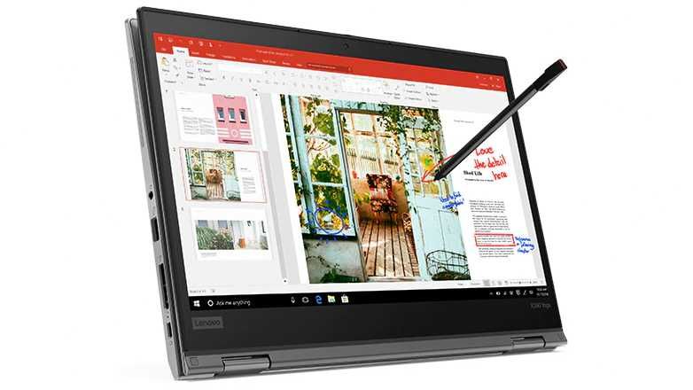 Lenovo (сгъваем touch screen и stylus) ThinkPad X390 Yoga 13,3"