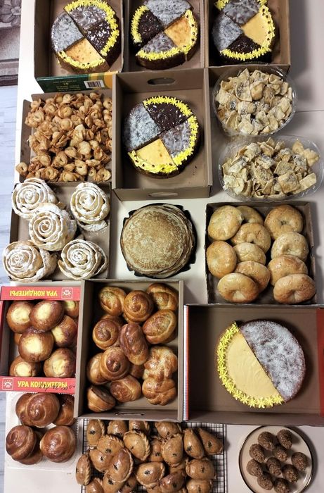 Домашняя выпечка, барлык турі