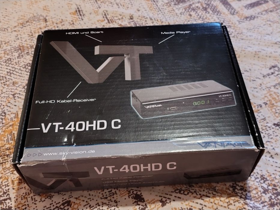 Tuner dvb-c vt40hd c
