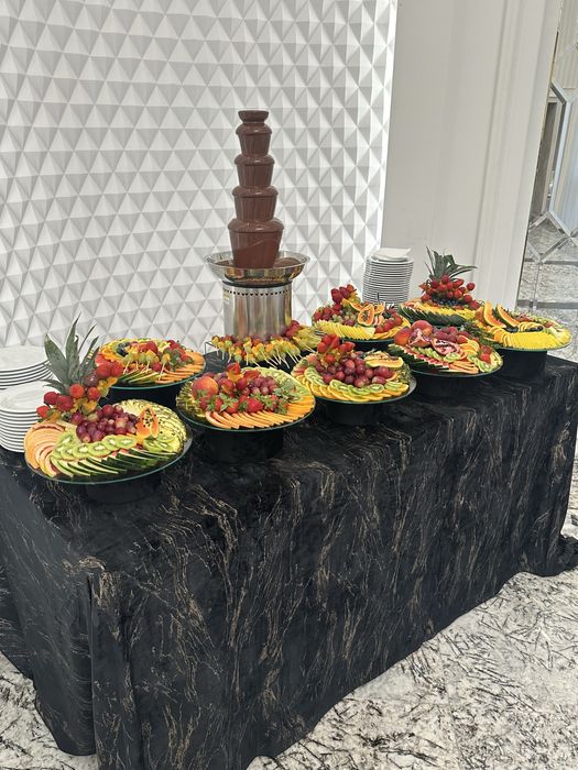 Fantana ciocolata- Fruit Bar/ Candy Bar/Chesse Bar/ Cabina foto