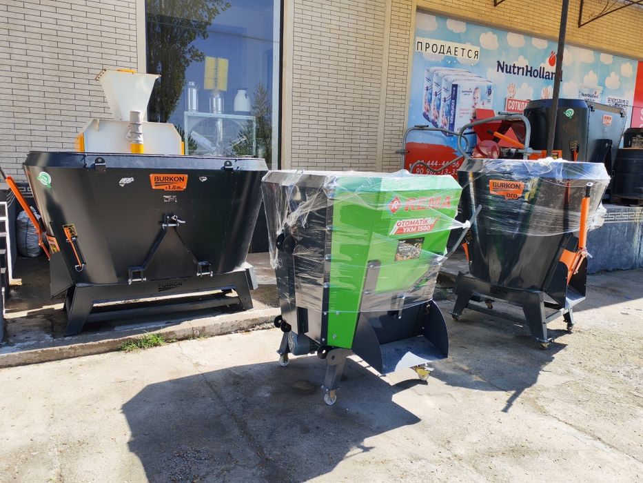 Электричесский Кормораздатчик смеситель BURKON PRO 1 m³(про-во Турция)