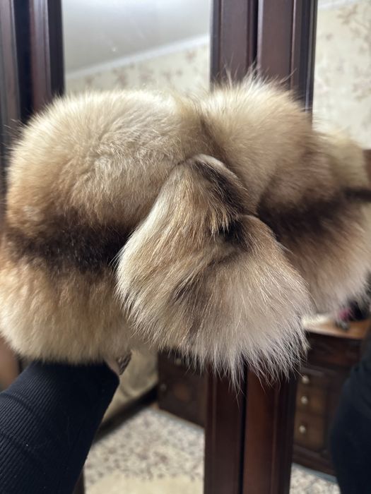 Шапка зимняя. Песец.
