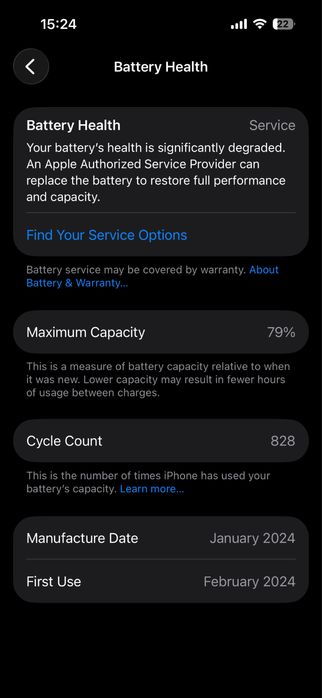Iphone 15 128gb Dual sim Oq ideal