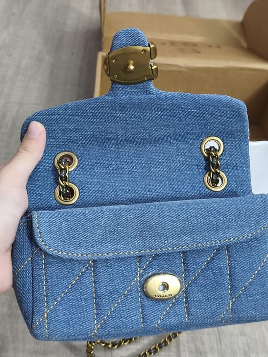 Poșetă Coach Tabby 20 Denim